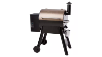 A Traeger grill.