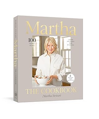 Martha: The Cookbook by Martha Stewart Book Cover