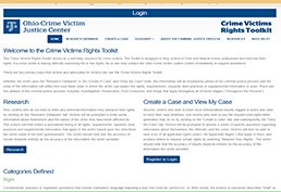 Ohio Crime Victim Justice Center (toolkit)