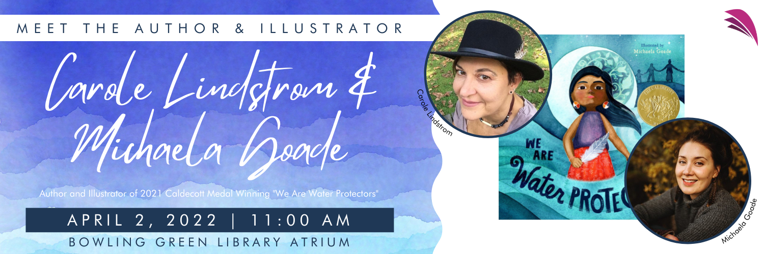 Meet the author and illustrator, Carole Lindstrom and Michaela Goade
