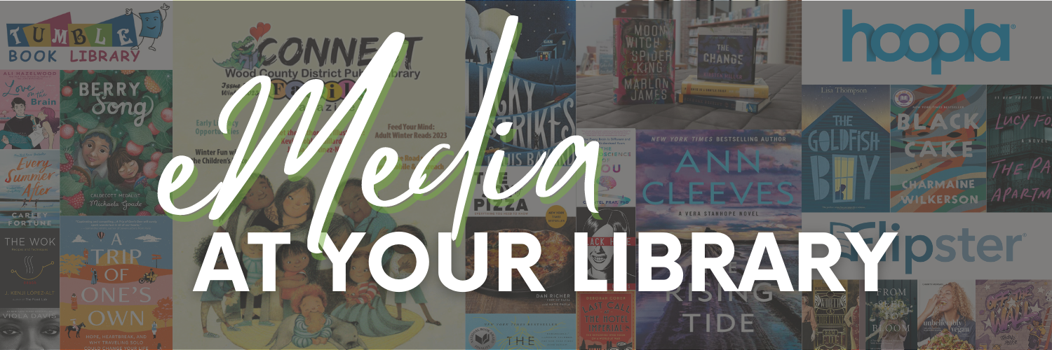 Check out all of the emedia resources the library offers below.