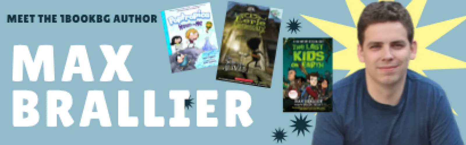 Meet the 1BookBG Author Max Brallier