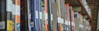 A stack of books.